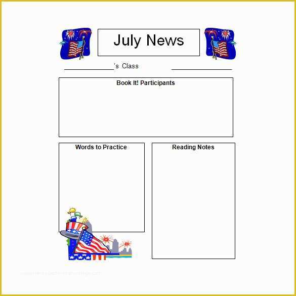 Free Classroom Newsletter Templates Of 9 Awesome Classroom Newsletter Templates & Designs