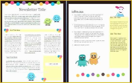 Free Classroom Newsletter Templates Of Free Classroom Newsletter Templates Template 9 Word