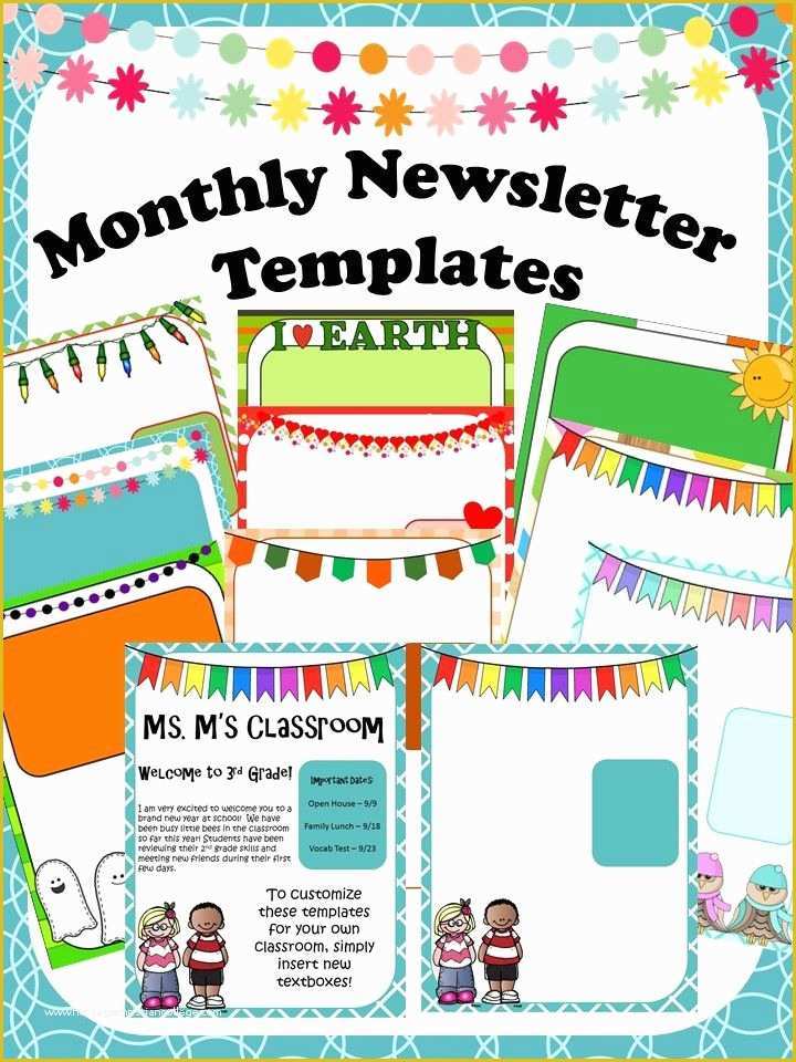 Free Classroom Newsletter Templates Of Using Newsletters In Your Classroom Has Never Been Easier