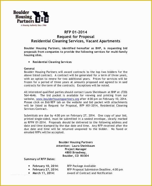 Free Cleaning Proposal Template Of Business Proposal Templates 31 Free Word Pdf Psd