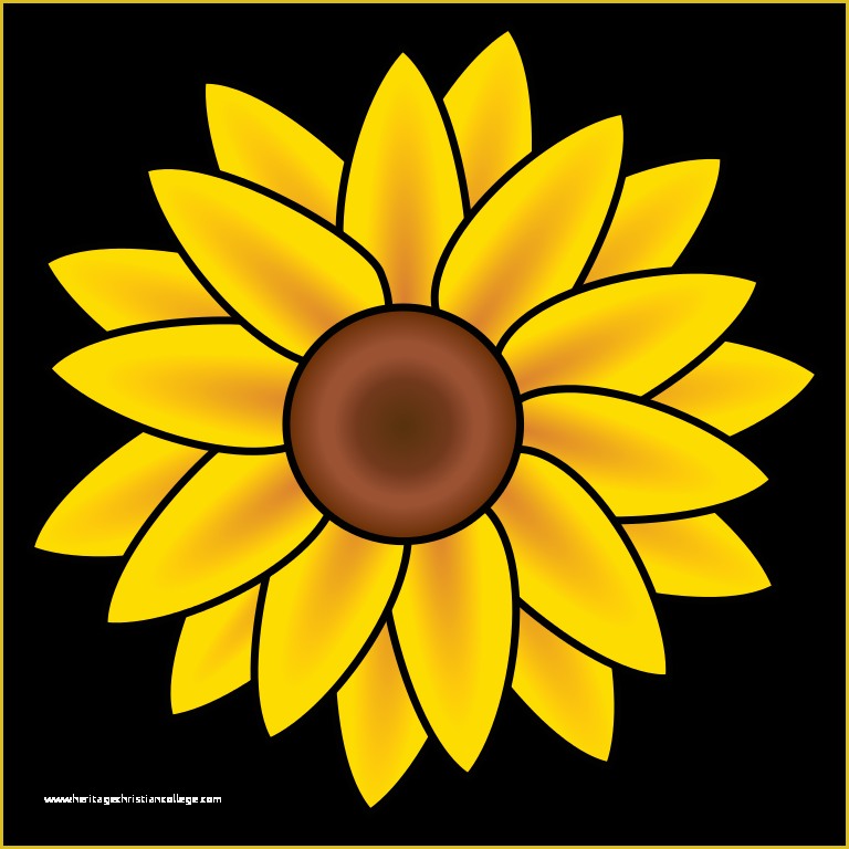 Free Clip Art Templates Of File Sunflower Clip Artg Wikimedia Mons
