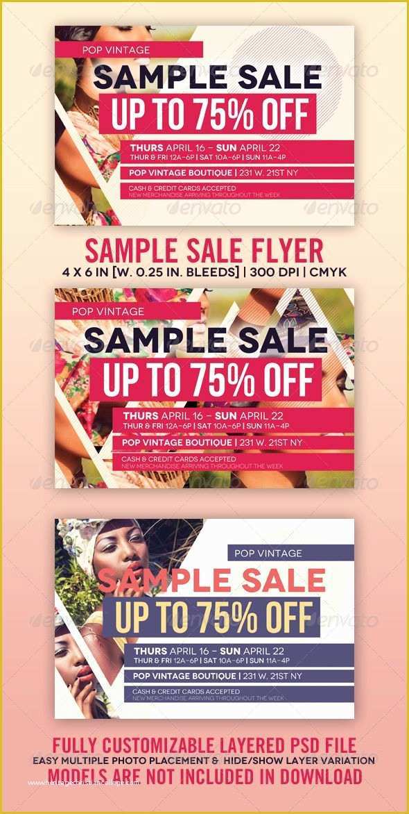 Free Clothing Store Flyer Templates Of 17 Best Images About Print Templates On Pinterest
