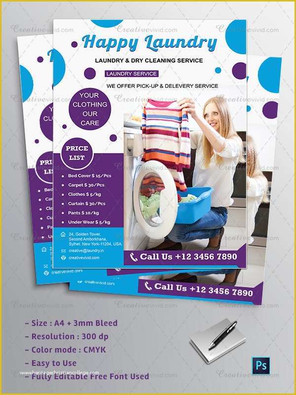 Free Clothing Store Flyer Templates Of 19 Laundry Flyer Templates Free & Premium Download