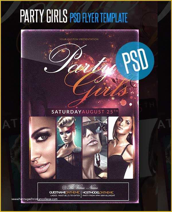 Free Club Flyer Templates Of 25 Free Psd Club Flyer Templates &amp; Designs Psd
