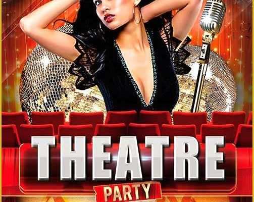 Free Club Flyer Templates Of theatre Party Club and Party Free Flyer Psd Template