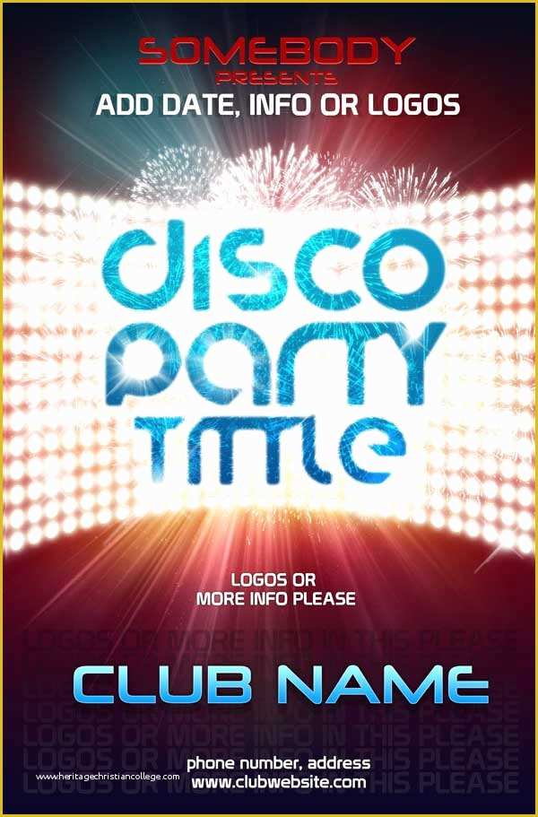 Free Club Flyer Templates Online Of 25 Free Psd Club Flyer Templates &amp; Designs Psd