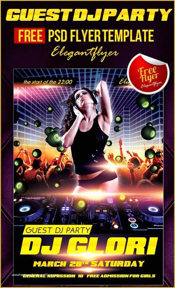 Free Club Flyer Templates Online Of 31 Free Party & Club Flyer Templates