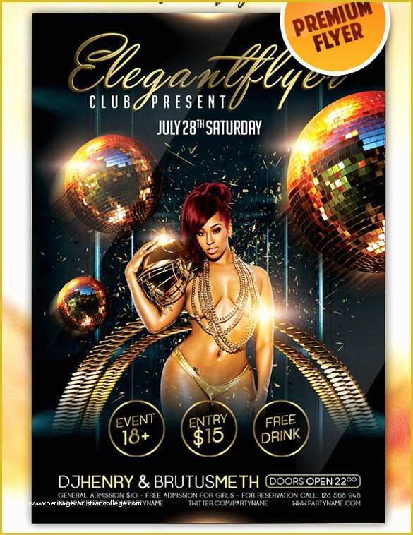 Free Club Flyer Templates Online Of 43 Club Flyer Templates Psd Rtf Pdf format Download