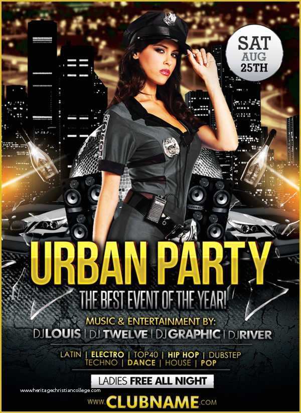 Free Club Flyer Templates Online Of 9 Club Party Flyers Free Psd Eps Vector Ai format