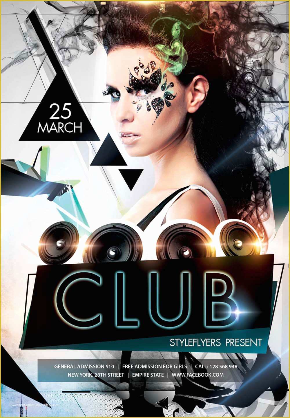 Free Club Flyer Templates Online Of New Party Season Free Psd Flyer Templates Graphicsfuel