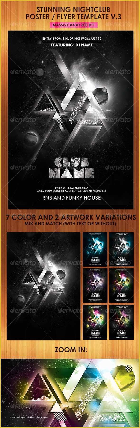 Free Club Flyer Templates Online Of Stunning Nightclub Poster Flyer Template V Print Templates
