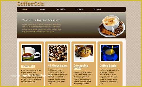 Free Coffee Website Templates Of Miễn Ph Tải Về 150 Mẫu Website Responsive Tuyệt đẹp P 6