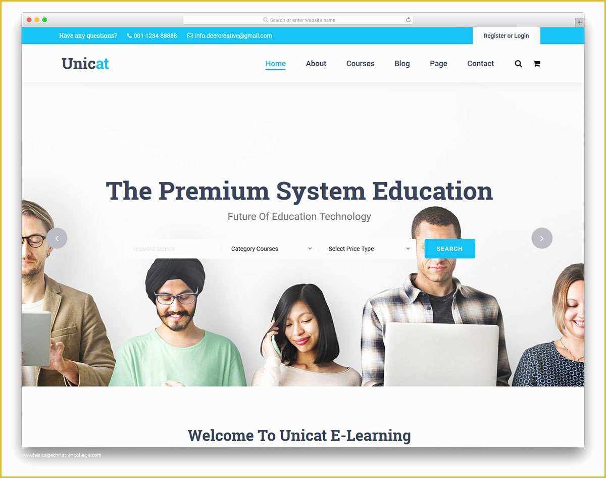 Free College Website Templates Of 21 Free College Website Templates for Net Savvy Generation