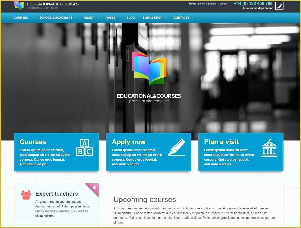 Free College Website Templates Of 30 Amazing Education Website Templates for College