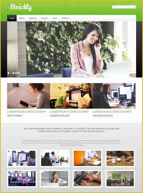 Free College Website Templates Of 41 College Website themes & Templates