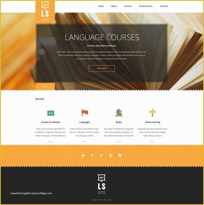 Free College Website Templates Of 41 College Website themes & Templates