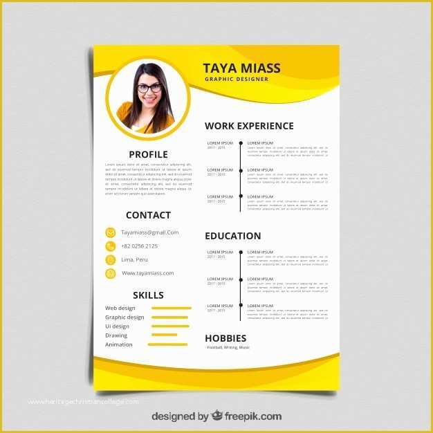 Free Colorful Resume Templates Of Colorful Resume Template Vector