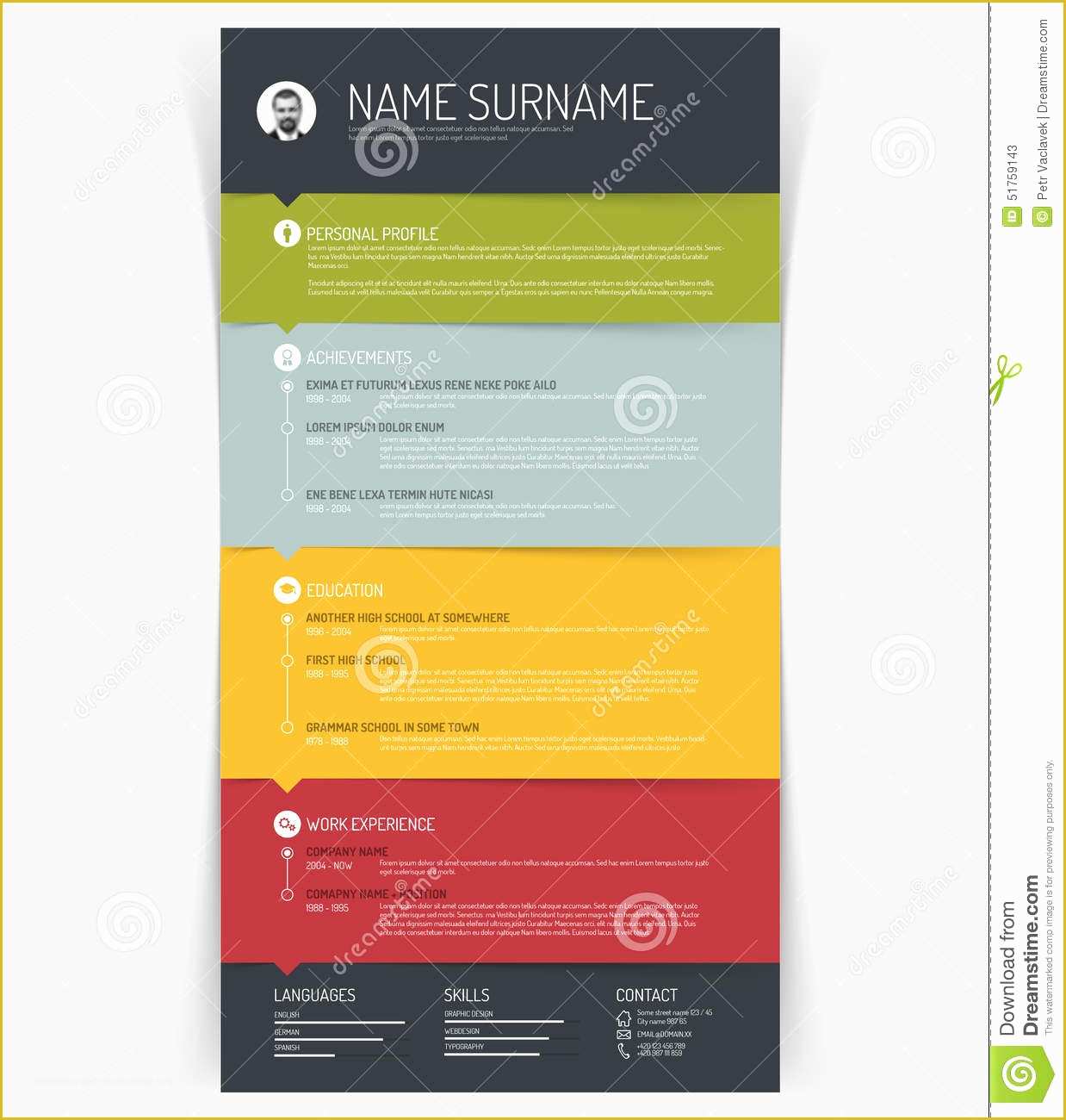 Free Colorful Resume Templates Of for Free Colorful Resume Templates – Diocesisdemonteria