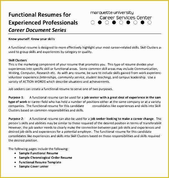 Free Combination Resume Template Of Bination Resume Example – Trezvost