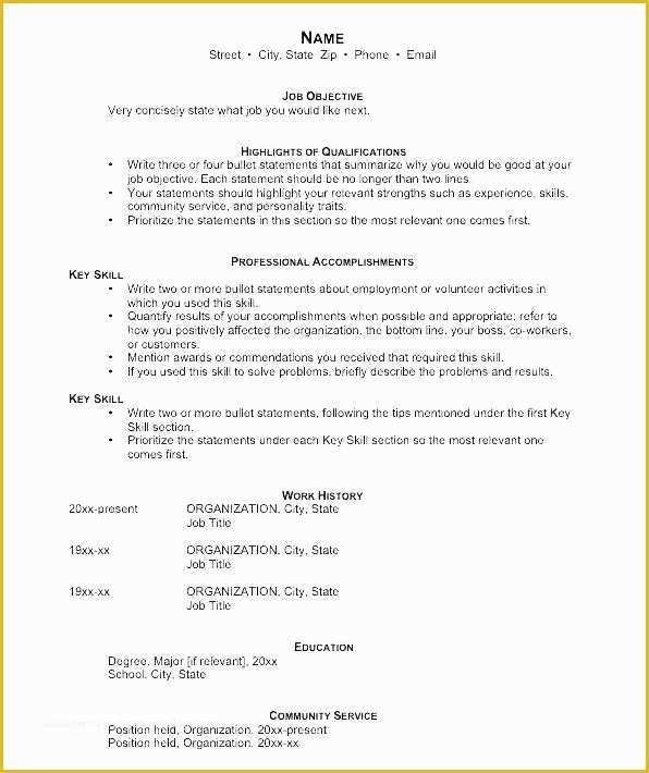 Free Combination Resume Template Of Bination Resume Template 2017 Demonowinfo