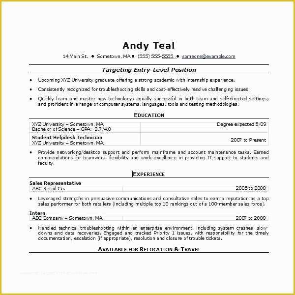Free Combination Resume Template Word Of Bination Resume Education Bination Resume Template