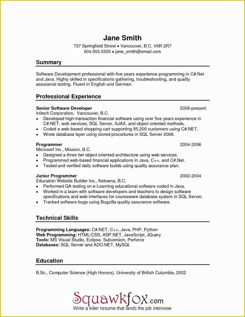 Free Combination Resume Template Word Of Free Hybrid Resume Samples Tag 48 Free Bination Resume