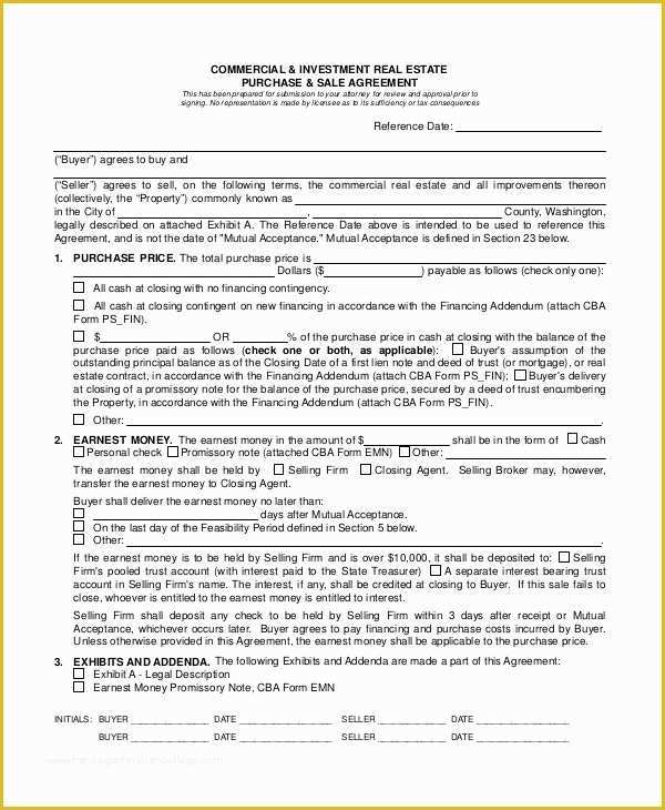 Free Commercial Lease Purchase Agreement Template Of 9 Sample Lease Purchase Agreements