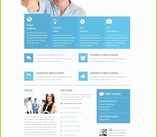 Free Commercial Website Templates Of 250 Free Responsive HTML5 Css3 Website Templates