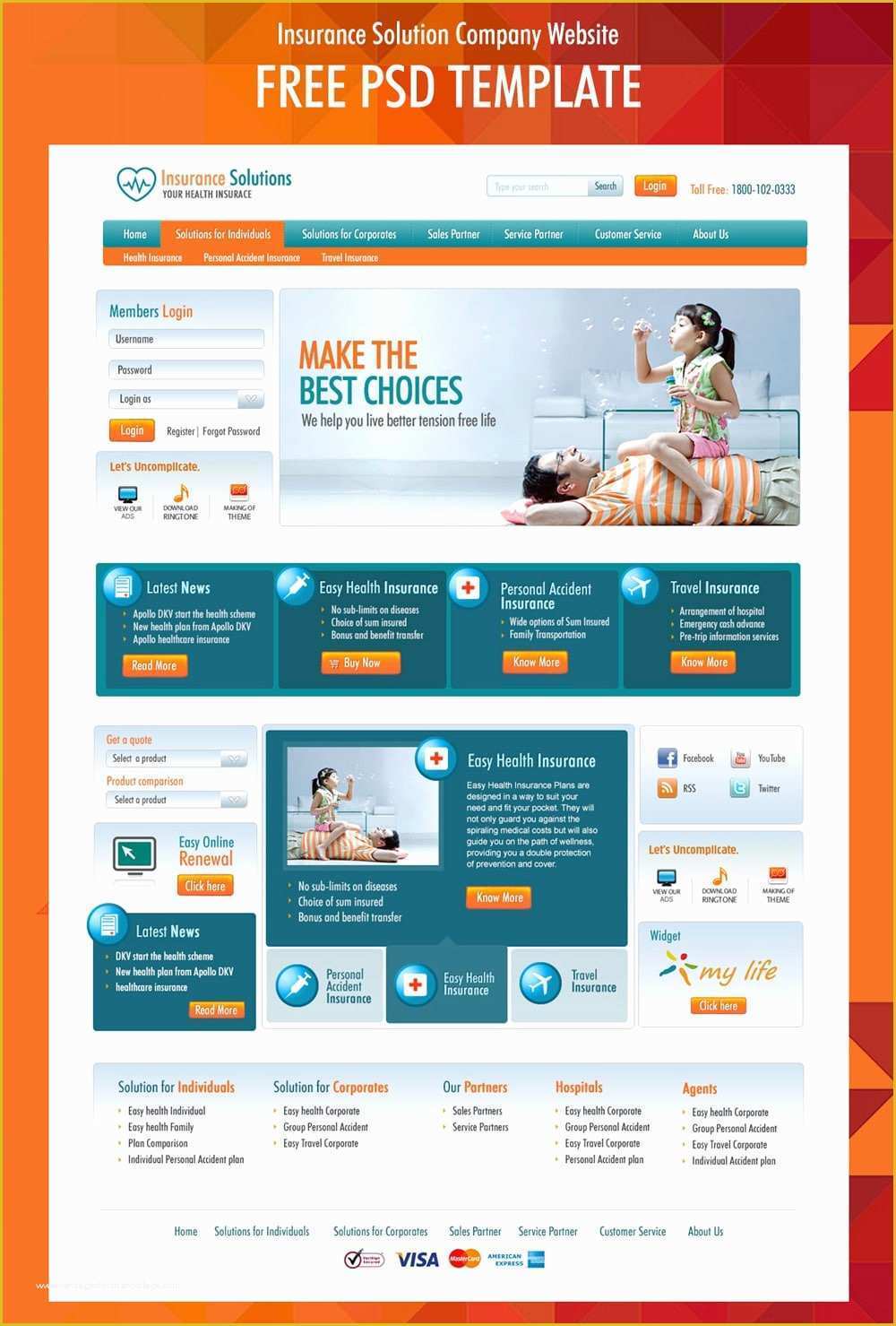 Free Commercial Website Templates Of Free Corporate and Business Web Templates Psd
