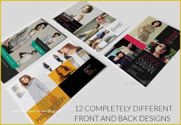 Free Comp Card Template Of 8 P Card Templates Free Sample Example format