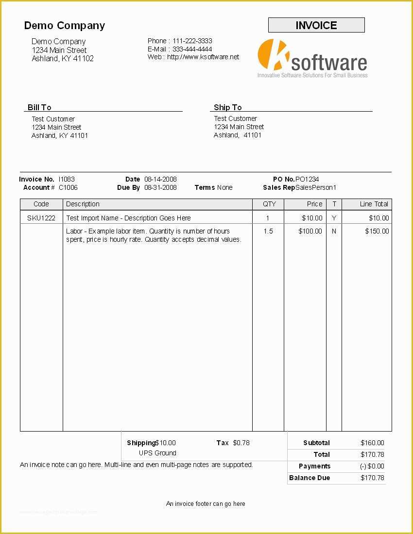 Free Company Invoice Template Of Sample Invoices with Payment Terms Invoice Template Ideas