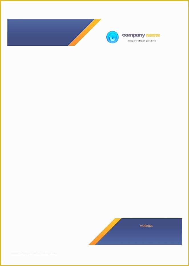 Free Company Letterhead Template Download Of 45 Free Letterhead Templates & Examples Pany