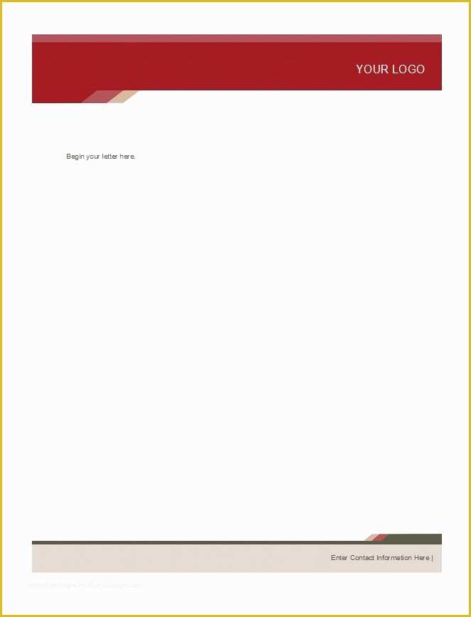 57 Free Company Letterhead Template Download