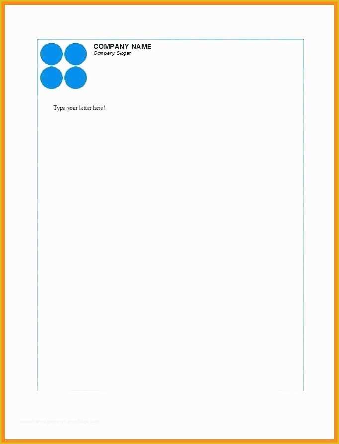 Free Company Letterhead Template Download Of Free Business Letterhead Templates Sample Example format