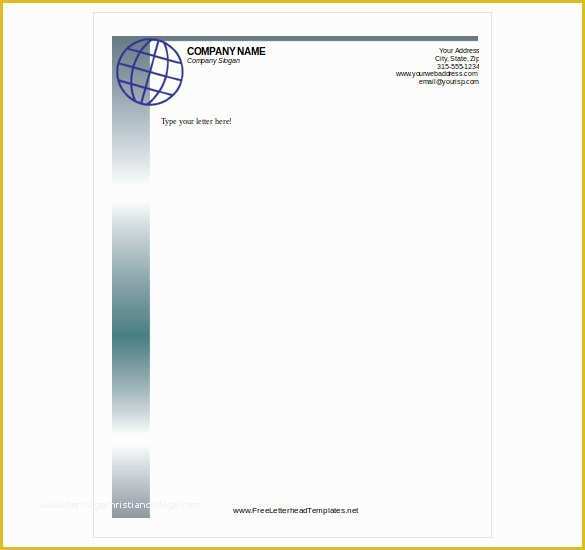 Free Company Letterhead Template Download Of Free Letterhead Template 22 Free Word Pdf format