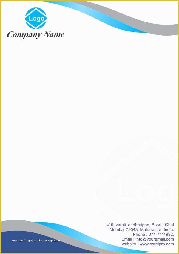 Free Company Letterhead Template Download Of Letterhead Templates