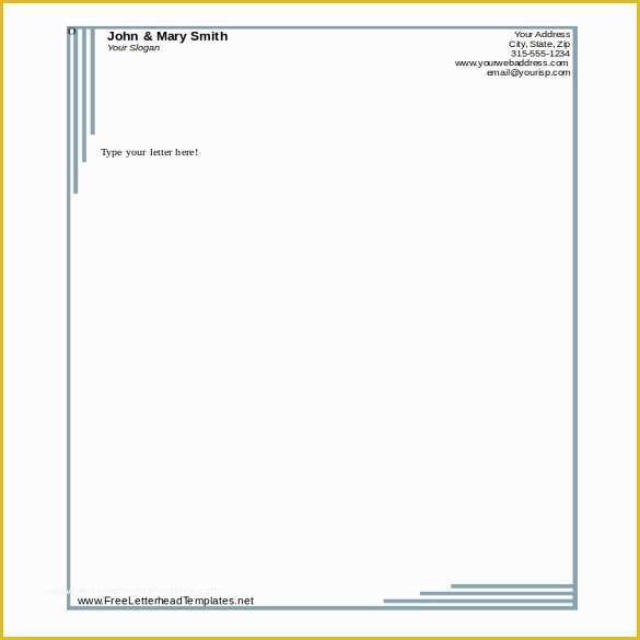 Free Company Letterhead Template Download Of Microsoft Word Letterhead Template Beepmunk