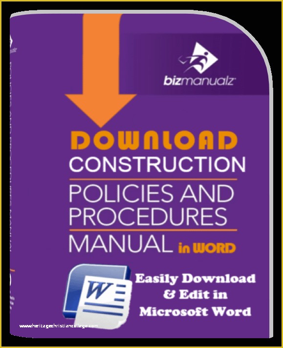 Free Company Policies and Procedures Template Of Construction Pany Policies and Procedures Manual Template