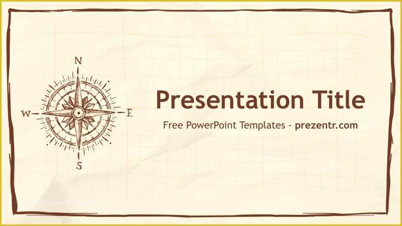 Free Compass Powerpoint Template Of Free Pass Powerpoint Template Prezentr Ppt Templates