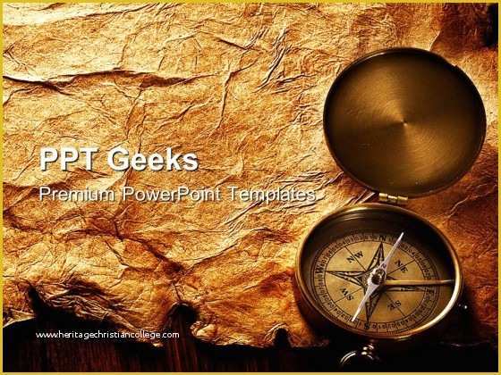 Free Compass Powerpoint Template Of Pass Geographical Powerpoint Templates and Powerpoint