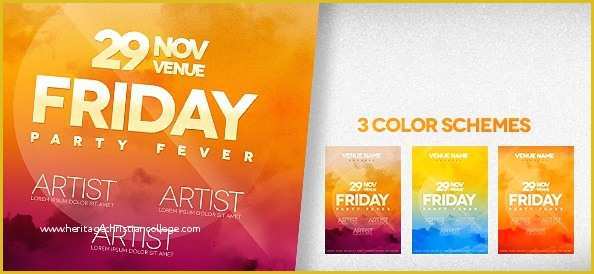 Free Concert Flyer Template Psd Of 10 Best Free Psd Flyer Templates Free Psd Files