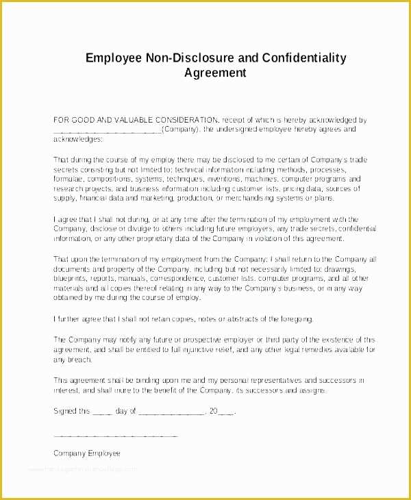 Free Confidentiality Agreement Template Word Of Confidentiality Agreement Free Template – Puebladigital