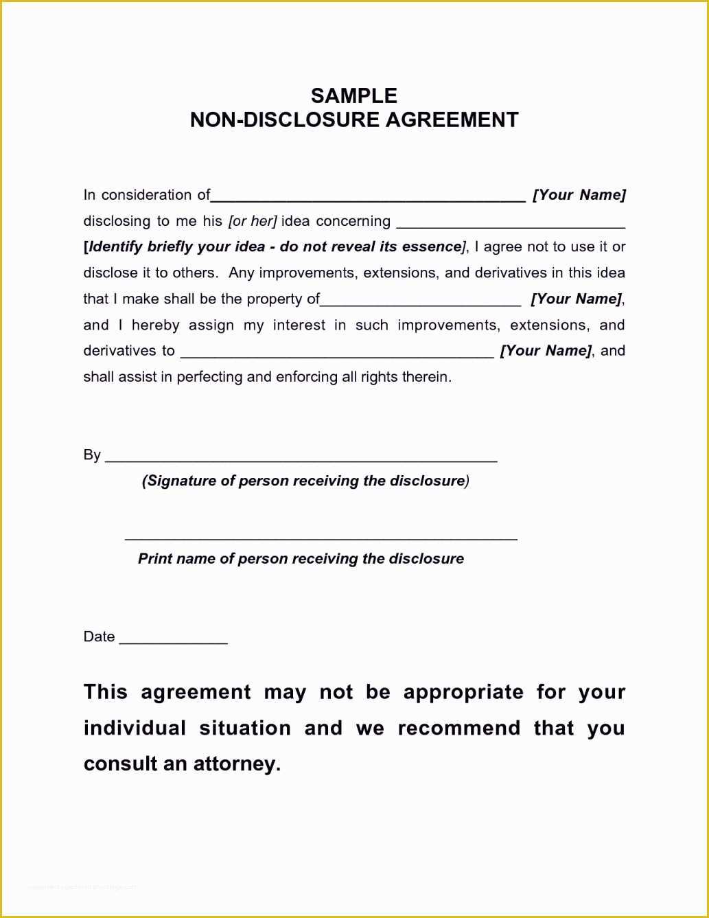 Free Confidentiality Agreement Template Word Of Confidentiality Agreement Template Pdf Template