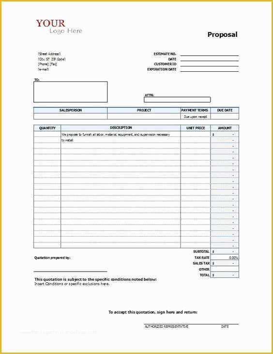 Free Construction Estimate Template Of Proposal form Template Construction Proposal Template