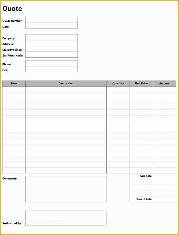 Free Construction Estimate Template Pdf Of Estimating Tendering