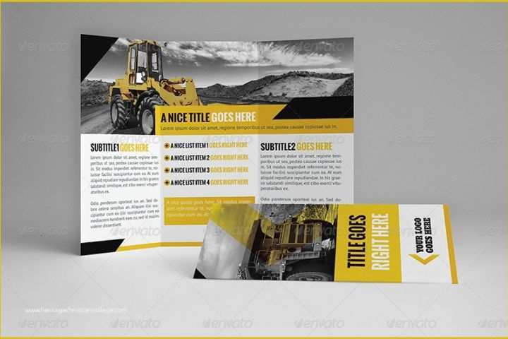 Free Construction Flyer Design Templates Of 19 Construction Pany Brochure Templates Free Pdf Templates