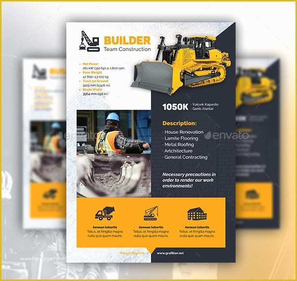 Free Construction Flyer Design Templates Of 31 Construction Flyer Templates Free &amp; Premium Download