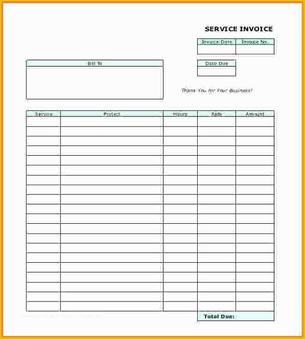 Free Construction Invoice Template Pdf Of Free Printable Contractor Invoice
