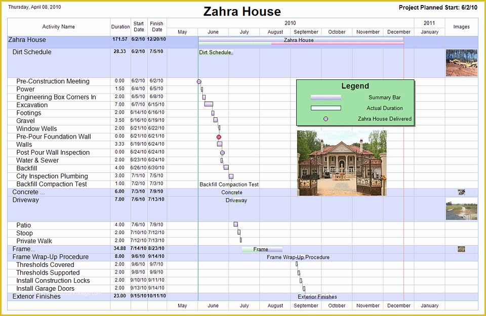 Free Construction Project Management Templates Of Microsoft Project Construction Schedule Template Free