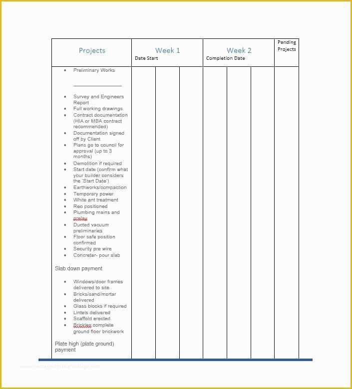 Free Construction Schedule Template Of 21 Construction Schedule Templates In Word & Excel